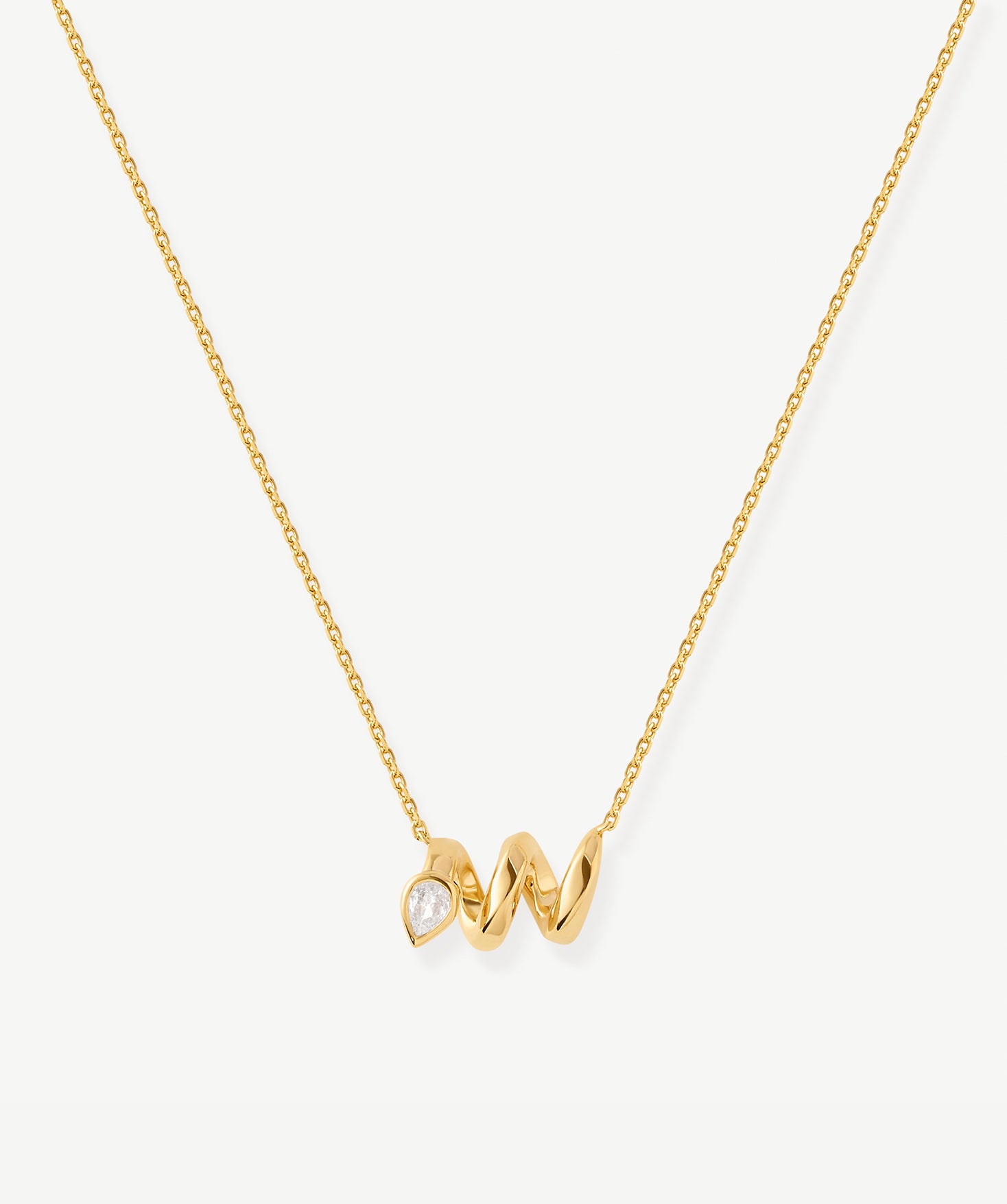 18K Gold Plated Snake Pendant Necklace – Symbol of Rebirth & Infinite Energy | MaiaMina