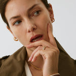 Gold Vermeil Spike Eternity Ring with Gradient Gemstones – MaiaMina