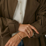 Gold Vermeil Pave Eternity Ring with Spiked Design – MaiaMina