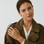 Gold Vermeil Spike Band Ring with Gemstone Accents – MaiaMina