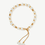 Baroque Pearl Adjustable Beaded Bracelet | Siva Collection | MaiaMina