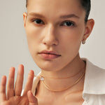 Pave Snake Pendant Necklace | 18K Gold Vermeil Jewelry | MaiaMina