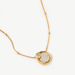 Pave Snake Pendant Necklace | 18K Gold Vermeil Jewelry | MaiaMina