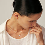 Pave Snake Pendant Necklace | 18K Gold Vermeil Jewelry | MaiaMina