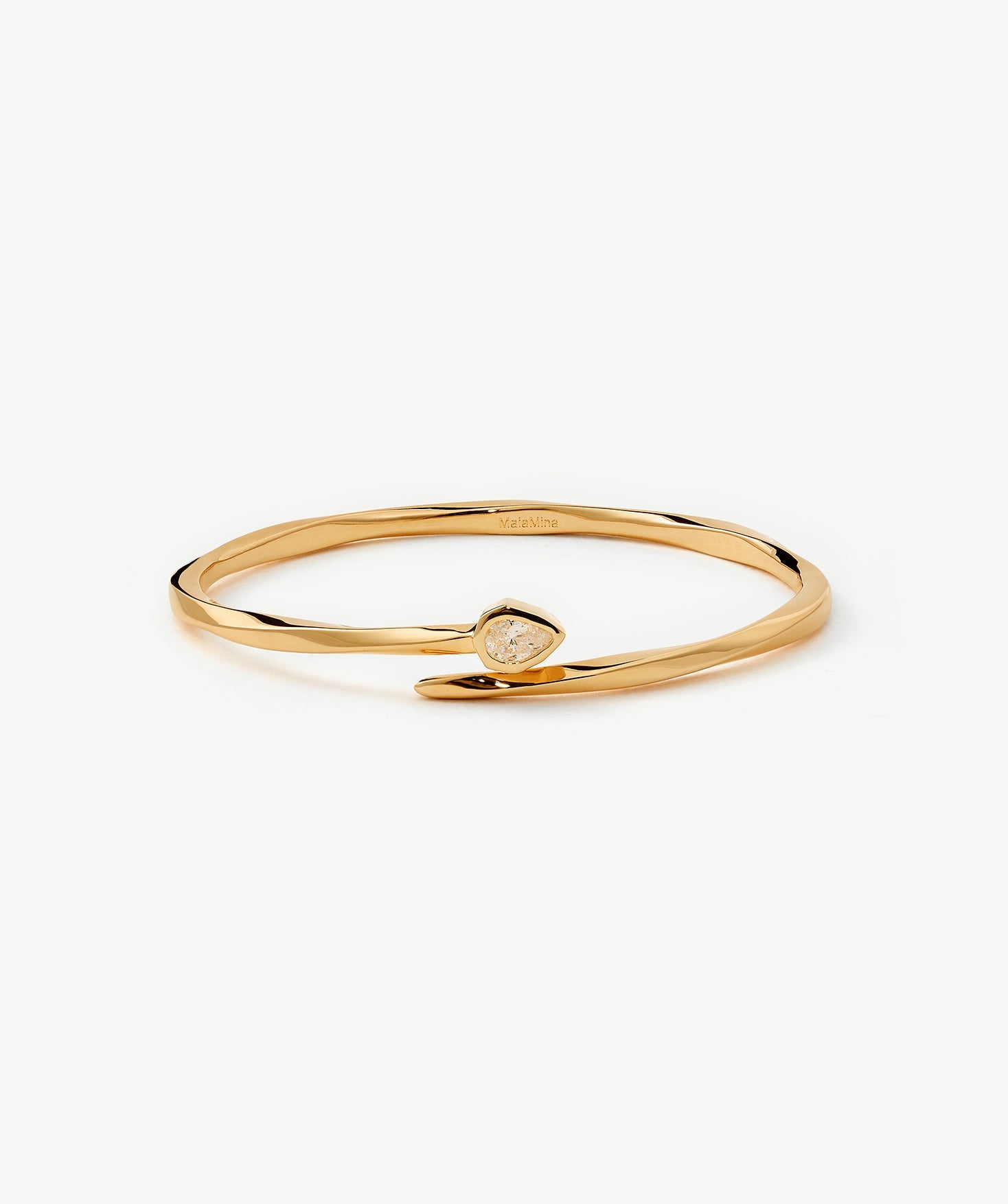 Gold Snake Cuff Bracelet - 18K Gold Plated Jewelry | MaiaMina