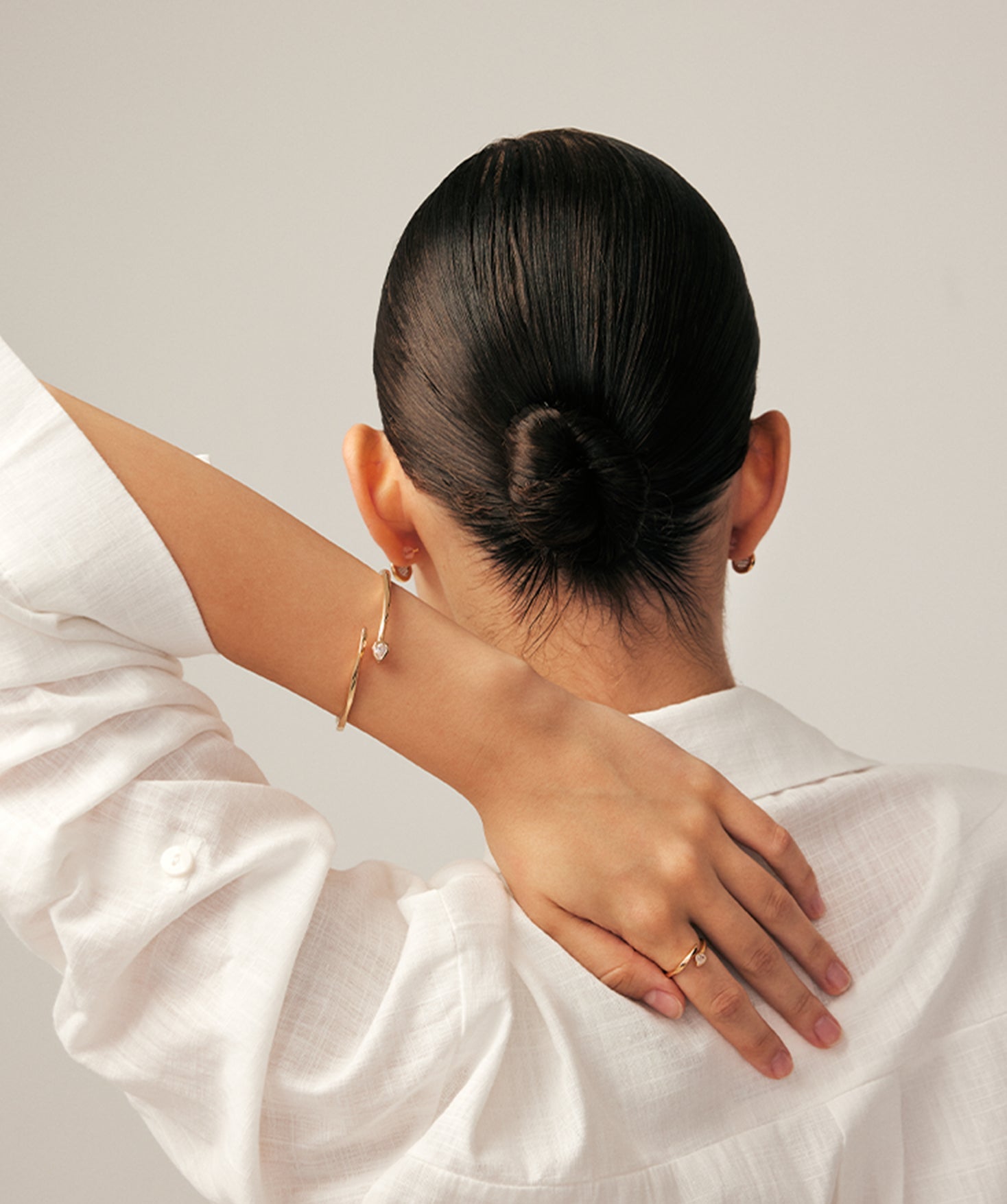 Gold Snake Cuff Bracelet - 18K Gold Plated Jewelry | MaiaMina