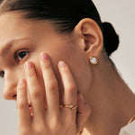 Gold Snake Open Ring Adjustable – Siva Collection | MaiaMina