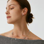 925 Sterling Silver Mariner Stud Earrings – Elegant Nautical Design | MaiaMina