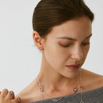 925 Sterling Silver Mariner Stud Earrings – Elegant Nautical Design | MaiaMina