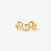 18K Gold Plated Pave Mariner Chain Adjustable Ring with Diamonds โ Elegant Nautical Jewelry | MaiaMina