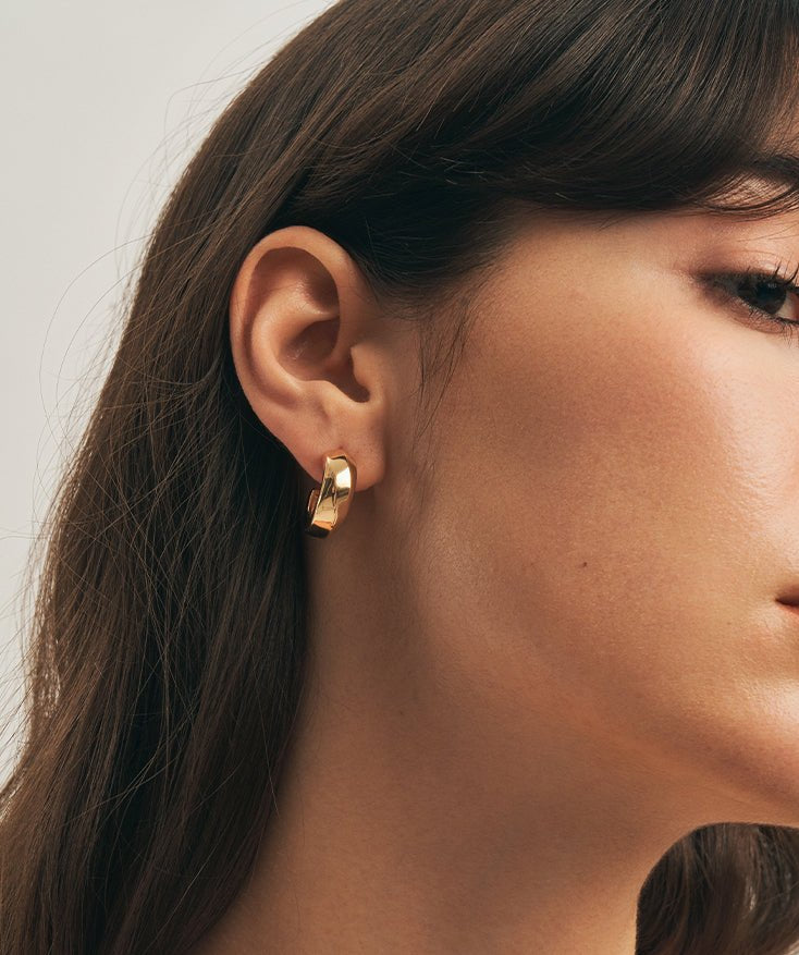 Chubby Hoop Earrings | MaiaMina