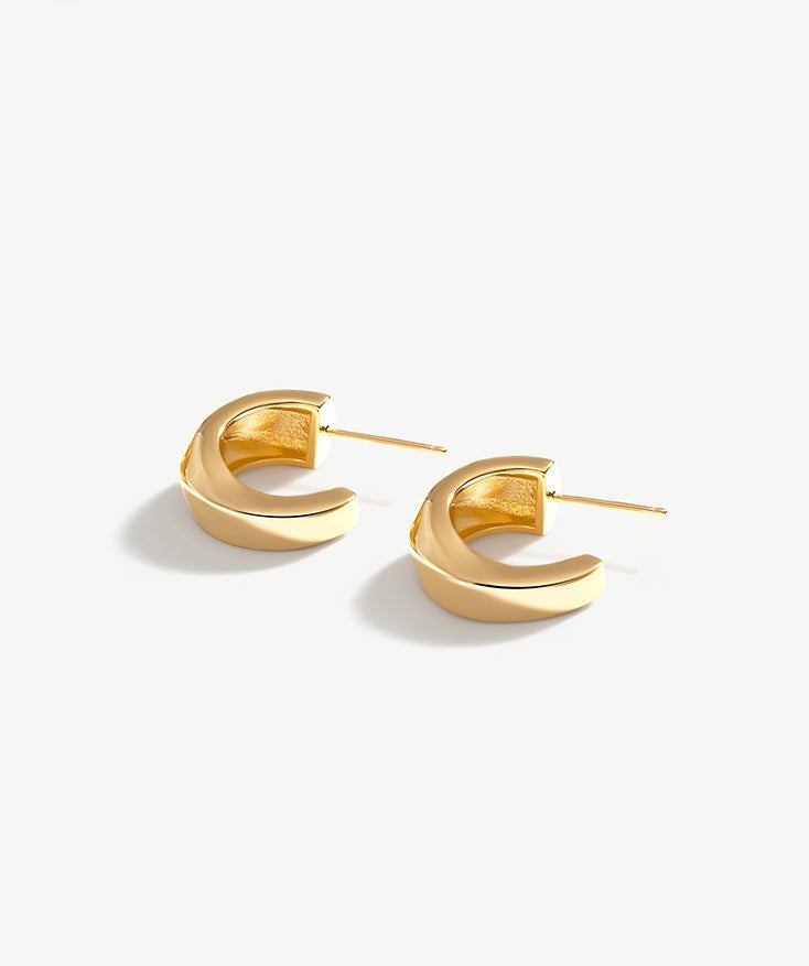 Chubby Hoop Earrings | MaiaMina