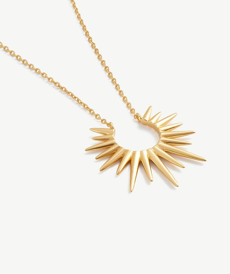 Fairy Tale Sunburst Chain Necklace | MaiaMina