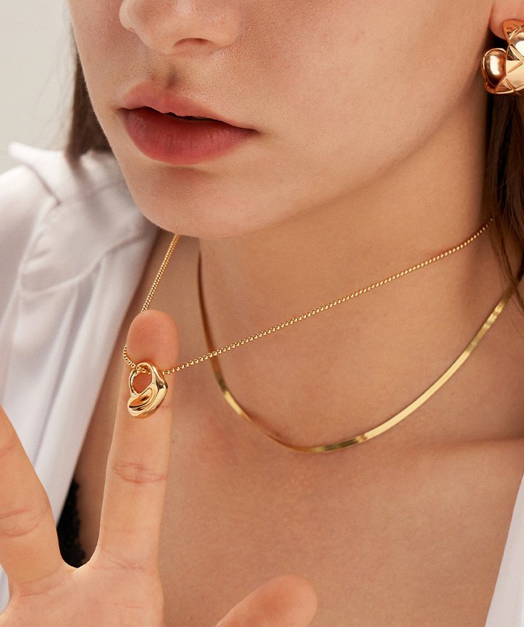 Heart Pendant Necklace | MaiaMina