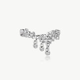 MaiaMina Lab-Grown Diamond Ring – Möbius Sterling Silver | Cetus