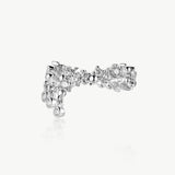 MaiaMina Lab-Grown Diamond Ring – Möbius Sterling Silver | Cetus