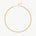 Classic Herringbone Chain Necklace in Gold | MaiaMina