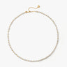 Classic Pearl Alternating Beaded Necklace | 18ct Gold Plated Vermeil – MaiaMina