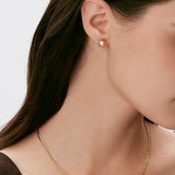 Molten Eroded Mini Stud Earrings