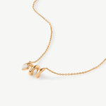 18K Gold Plated Snake Pendant Necklace – Symbol of Rebirth & Infinite Energy | MaiaMina