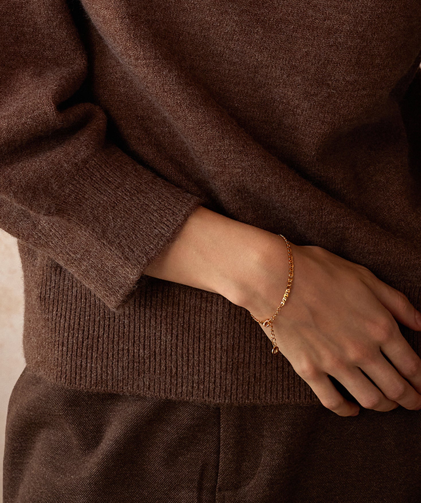 Gold Mariner Chain Bracelet – Modern Everyday Style | MaiaMina