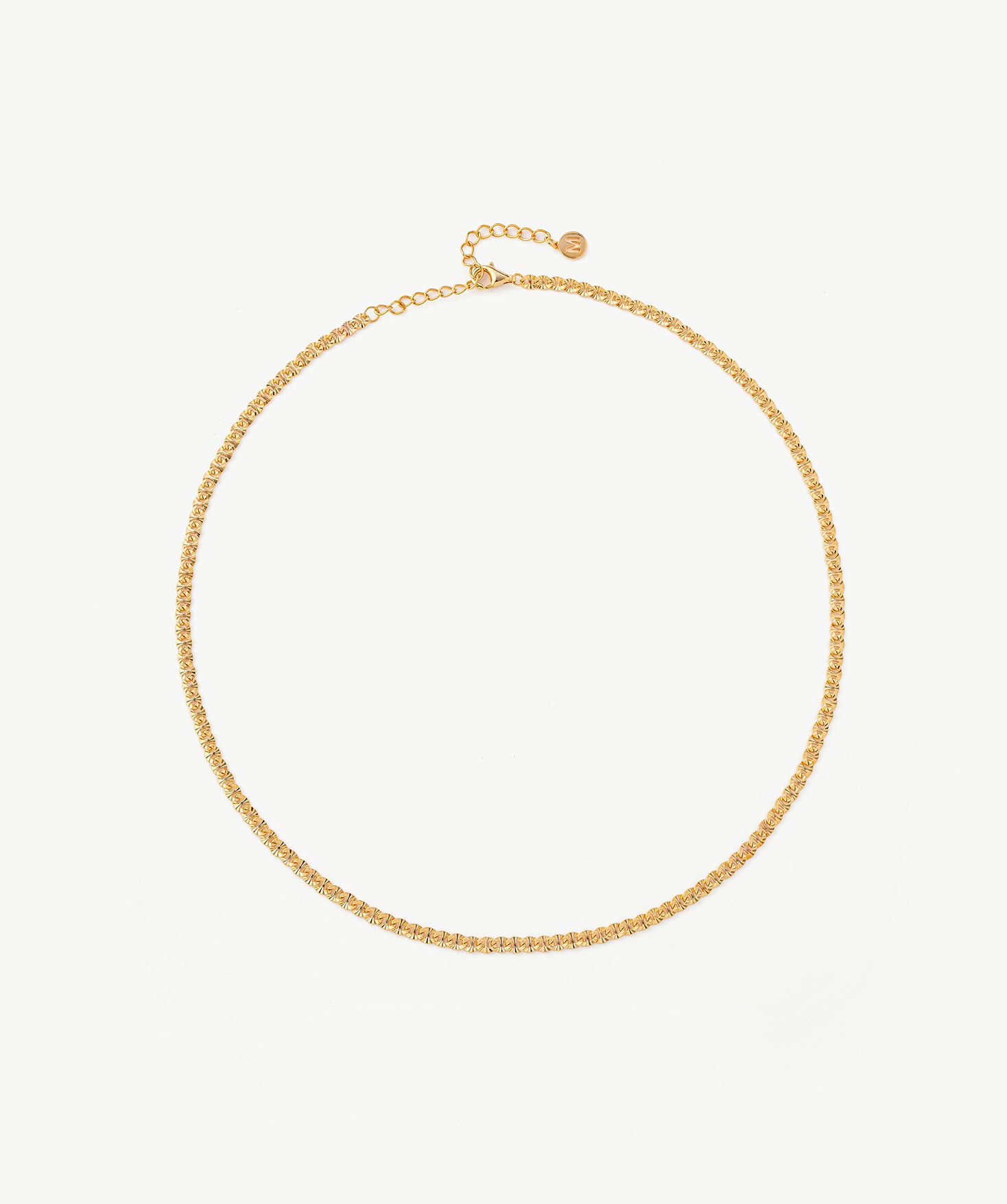 Gold Vermeil Mariner Chain Necklace – Everyday Layering Essential | MaiaMina