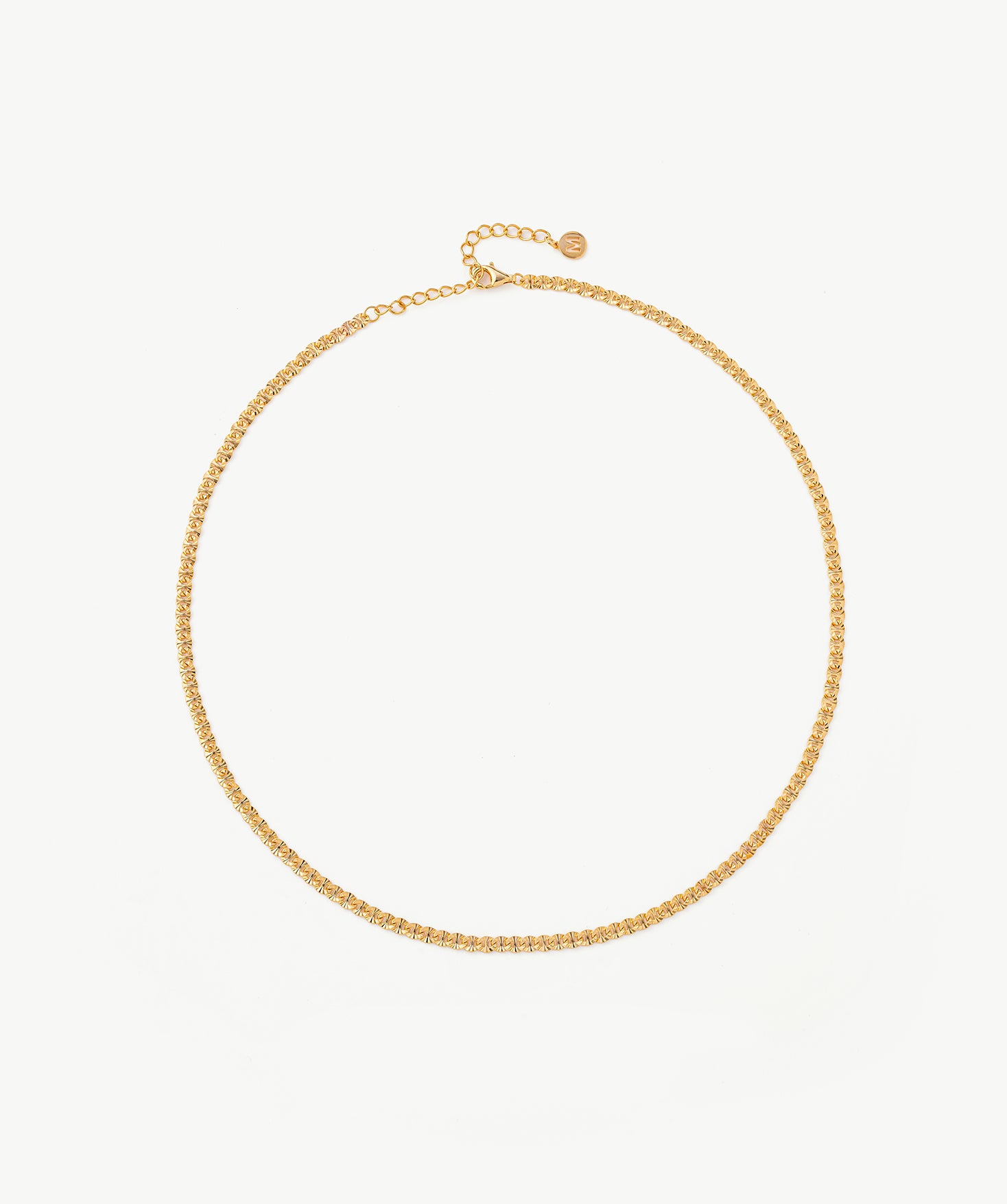 Gold Vermeil Mariner Chain Necklace – Everyday Layering Essential | MaiaMina