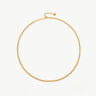 Gold Vermeil Mariner Chain Necklace – Everyday Layering Essential | MaiaMina