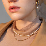 Gold Vermeil Mariner Chain Necklace – Everyday Layering Essential | MaiaMina