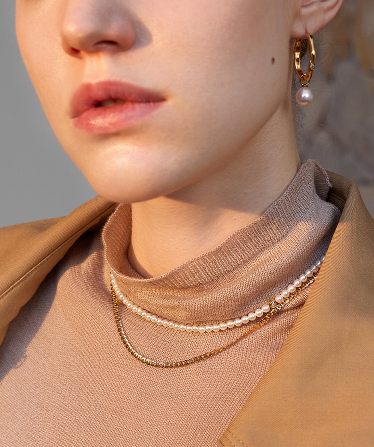 Gold Vermeil Mariner Chain Necklace – Everyday Layering Essential | MaiaMina