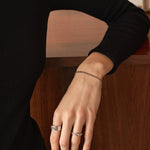 Silver Mariner Chain Bracelet – Effortless Everyday Style | MaiaMina