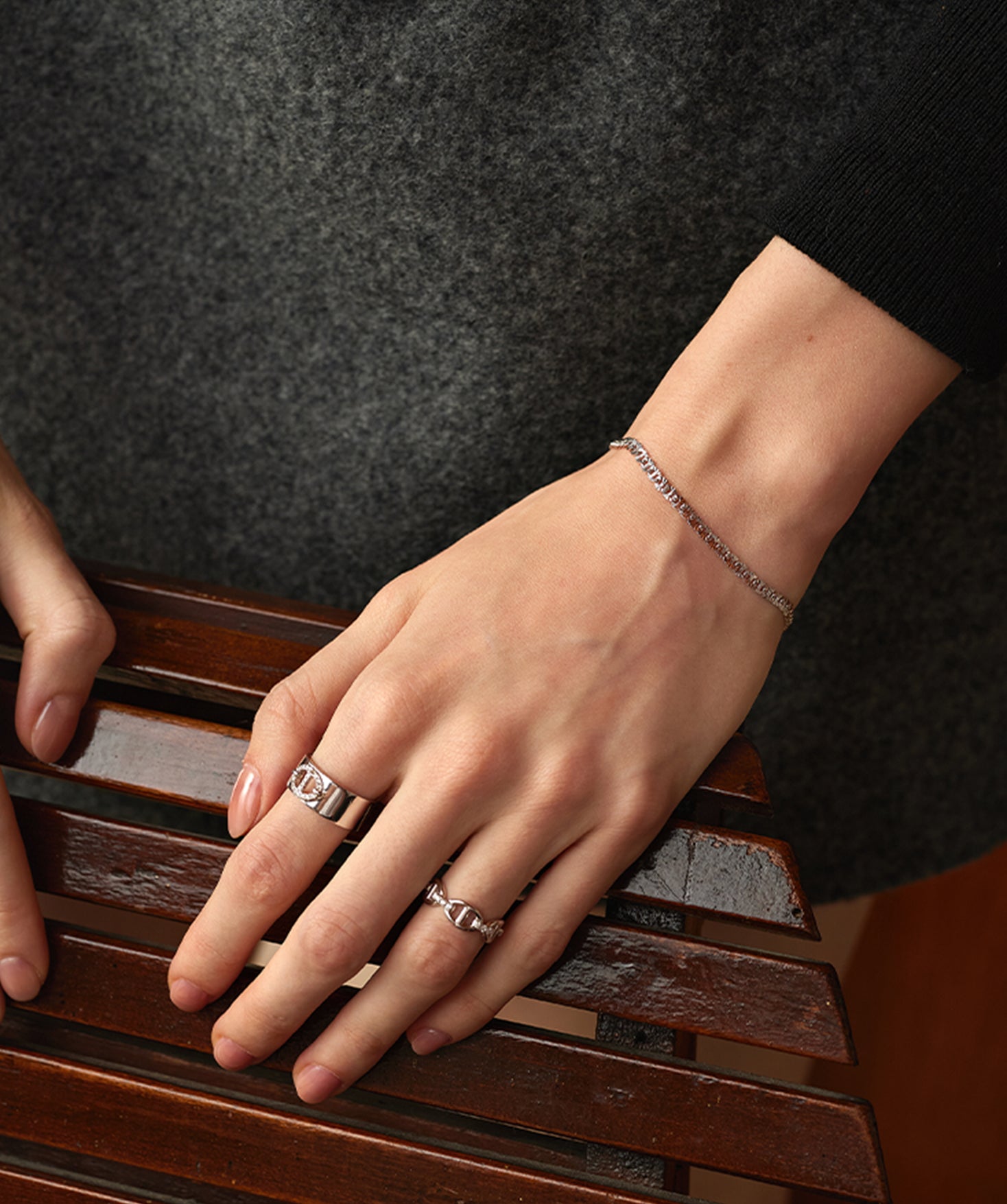 Silver Mariner Chain Bracelet – Effortless Everyday Style | MaiaMina