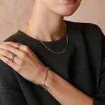 Silver Mariner Chain Bracelet – Effortless Everyday Style | MaiaMina