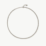 Silver Mariner Chain Necklace – Rhodium-Plated Everyday Essential | MaiaMina