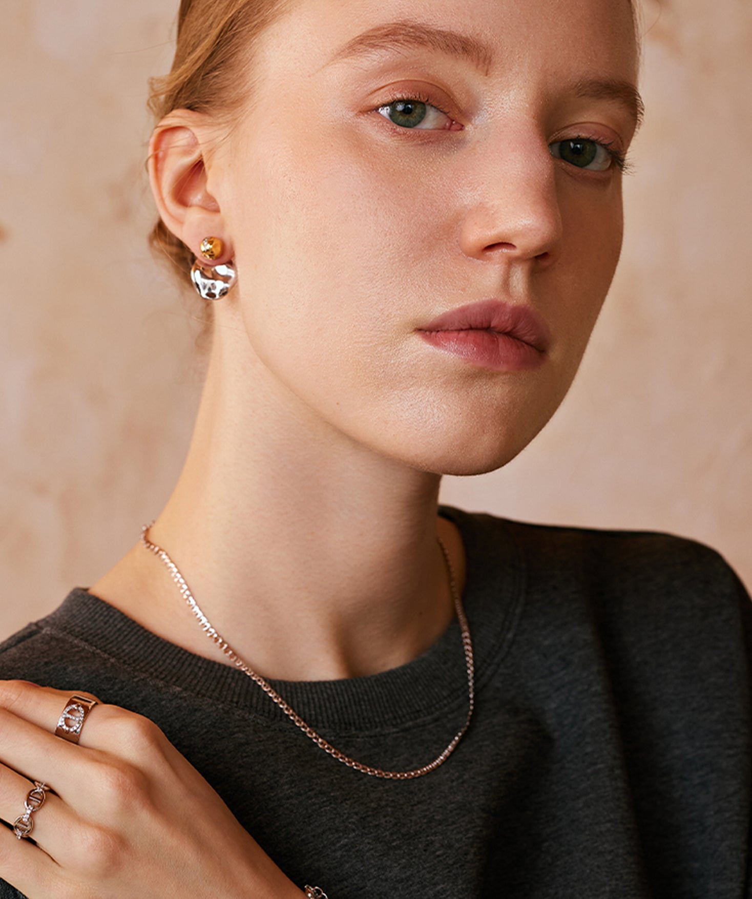 Silver Mariner Chain Necklace – Rhodium-Plated Everyday Essential | MaiaMina