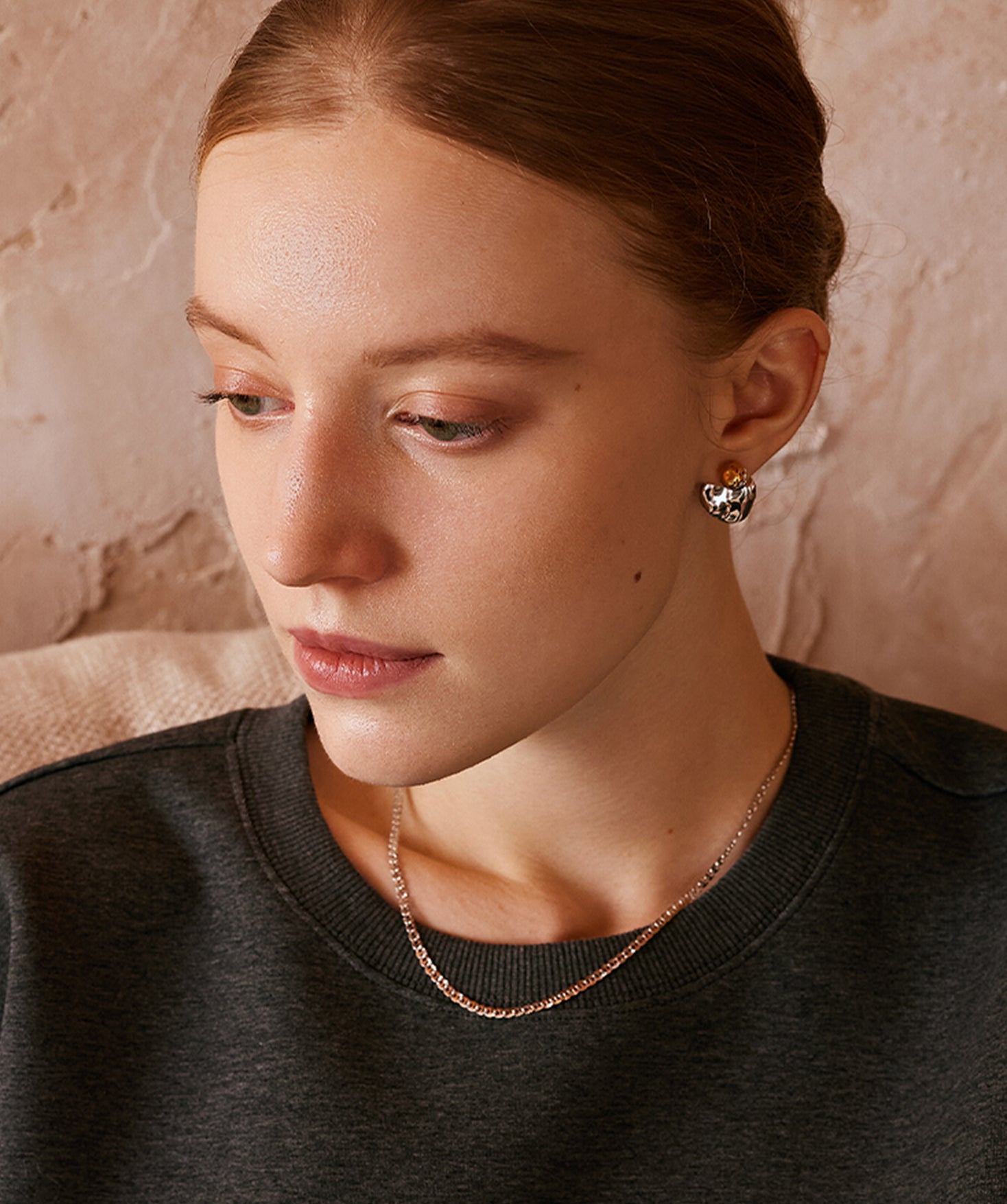 Silver Mariner Chain Necklace – Rhodium-Plated Everyday Essential | MaiaMina