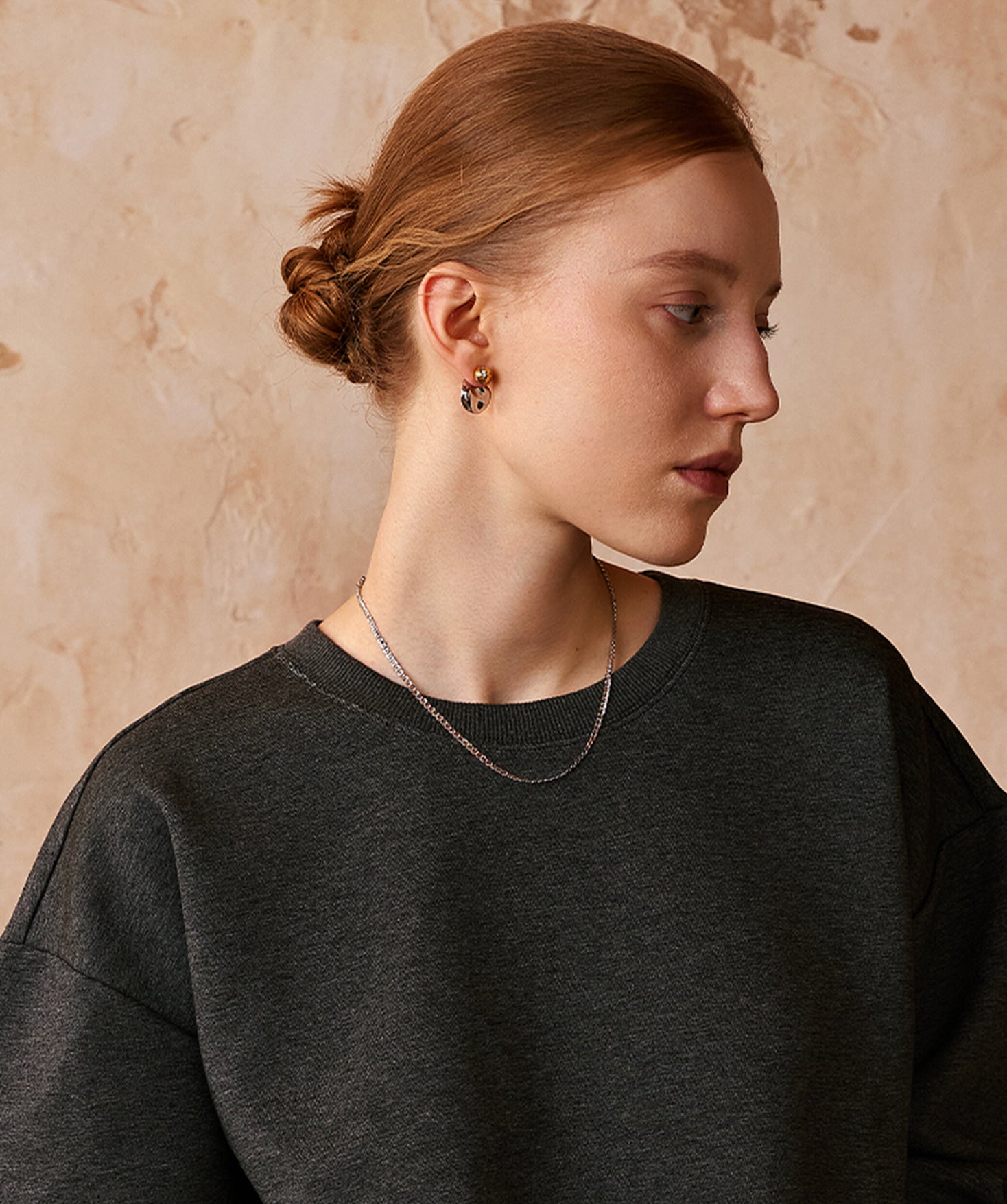 Silver Mariner Chain Necklace – Rhodium-Plated Everyday Essential | MaiaMina