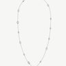 Sterling Silver Mariner Chain Layered Necklace – 120cm Long | MaiaMina