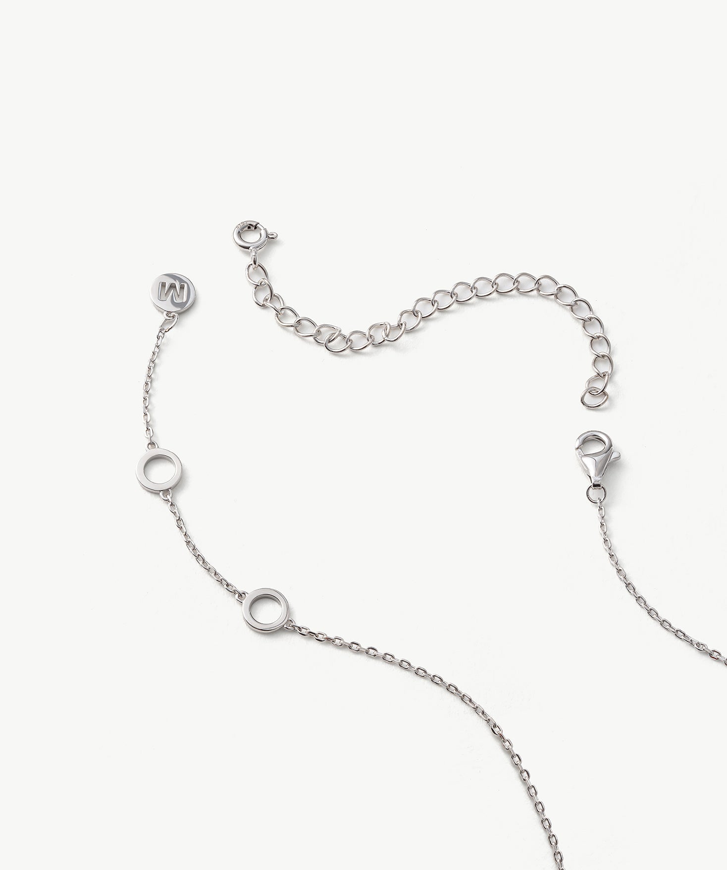 Adjustable Silver Necklace Extender 80mm | MaiaMina