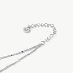 Sterling Silver Disc Layered Necklace | Classic Collection – MaiaMina