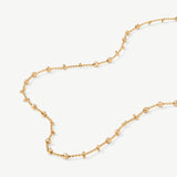 Gold Satellite Chain Necklace – Dainty Layering Jewelry in 18K Gold Vermeil | MaiaMina