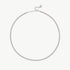 Classic Silver Herringbone Chain Necklace | MaiaMina