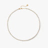 Classic Pearl Alternating Beaded Necklace | 18ct Gold Plated Vermeil – MaiaMina