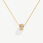 Timeless Rotating Pendant Necklace with Intricate Zircon Detailing | MaiaMina