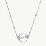 Collier pendentif rouleau maillons Lynka