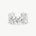 MaiaMina Open Ring Rhodium Plated Sterling Silver Geometric Link Statement Ring LYNKA