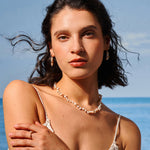 Elegant Freshwater Pearl & Gold Necklace | MaiaMina Jewelry