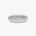 Rock Gemstone Pave Spike Eternity Ring in Silver – Modern Edge Band | MaiaMina