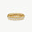 Gold Vermeil Pave Eternity Ring with Spiked Design – MaiaMina