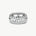 Rock Gemstone Spike Band Ring in Silver – Edgy Statement Ring | MaiaMina